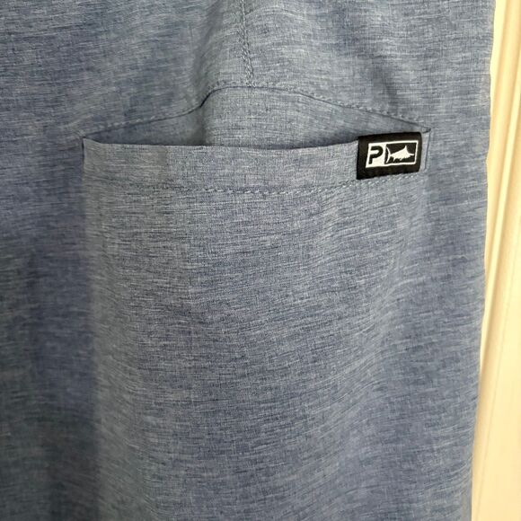 Pelagic Shorts Men’s 38” Waist Blue Gray Polyester Elastane Blend - Picture 12 of 12